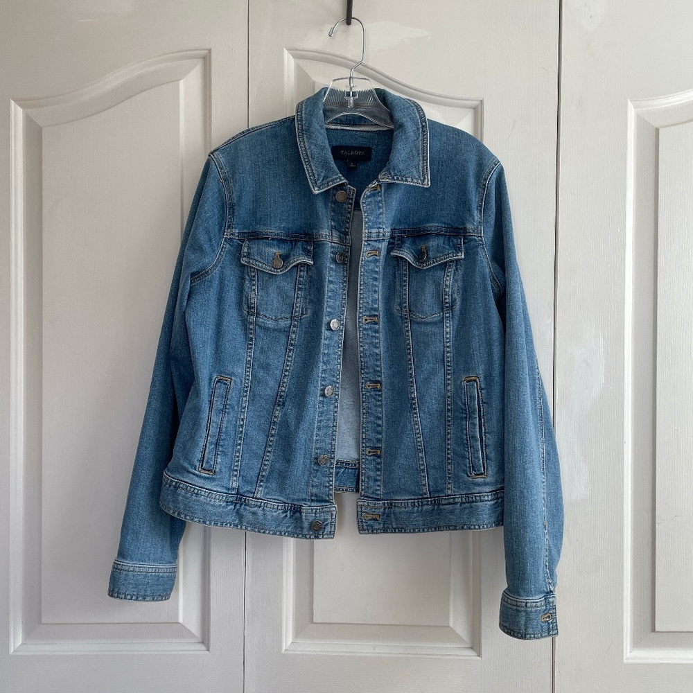 Talbots Jean Jacket